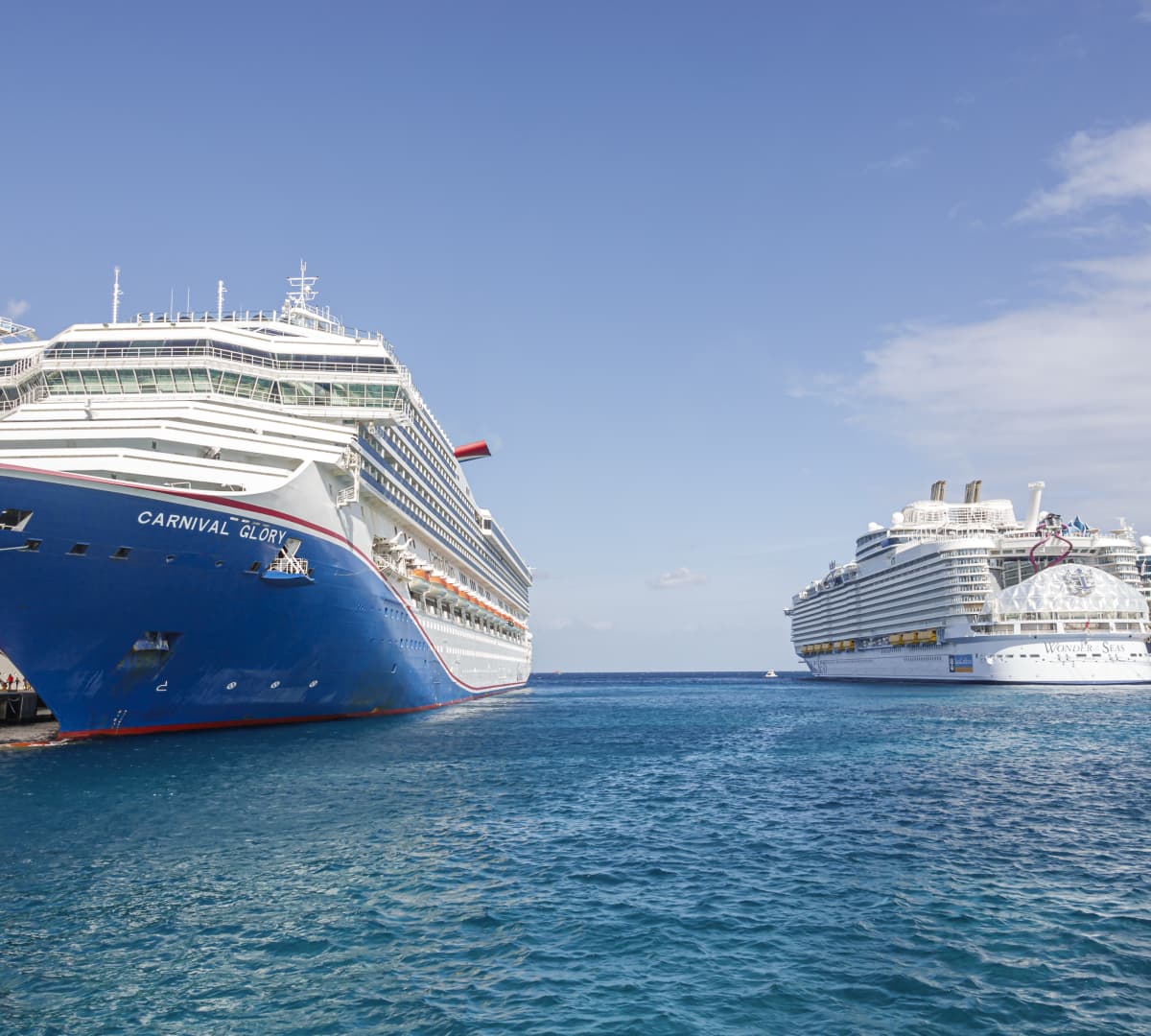 Cruise companies aim to keep fuel costs down. Their strategies for doing so differ